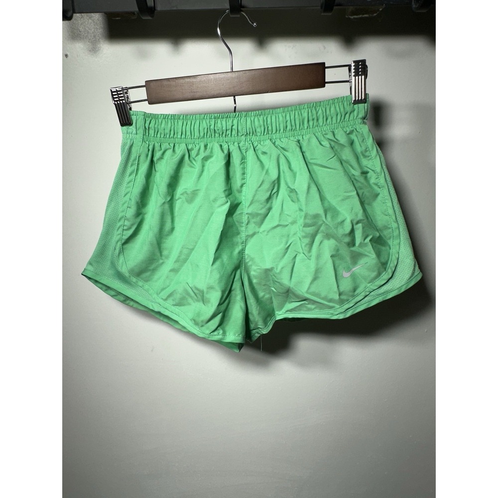 Nike Dri-FIT Running Division Green Athletic Shorts Size S